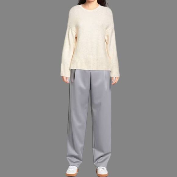 Vince Cream/Ivory Crewneck Sweater | Size L - Picture 4 of 5